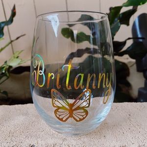 Cute wine glass